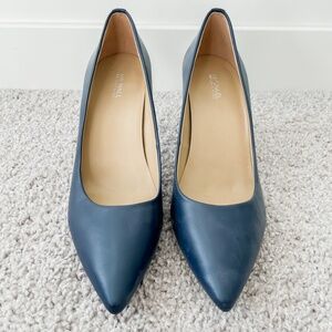 Navy Blue Michael Kors Heels